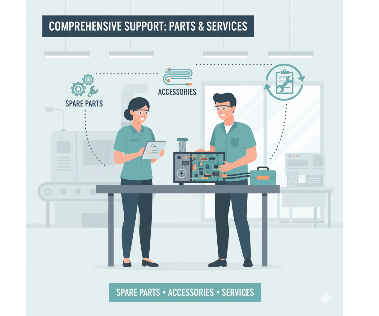 ACE analyzers montage